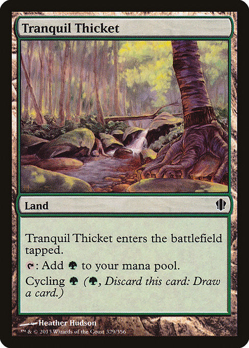 Tranquil Thicket [Commander 2013] | Galactic Gamez