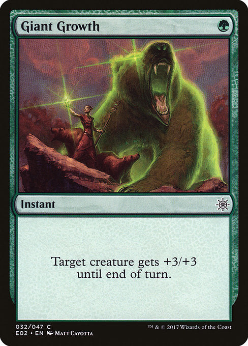 Giant Growth [Explorers of Ixalan] | Galactic Gamez