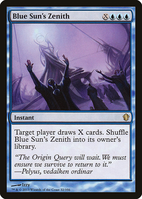 Blue Sun's Zenith [Commander 2013] | Galactic Gamez