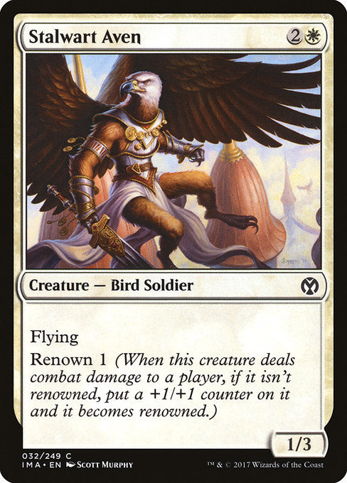 Stalwart Aven [Iconic Masters] | Galactic Gamez