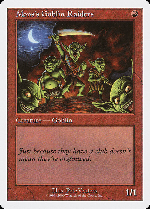 Mons's Goblin Raiders [Starter 2000] | Galactic Gamez