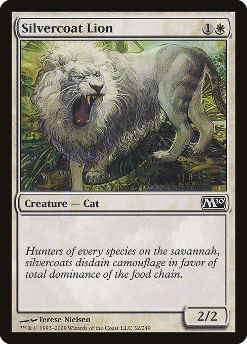 Silvercoat Lion [Magic 2010] | Galactic Gamez