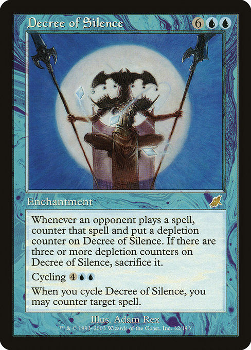 Decree of Silence [Scourge] | Galactic Gamez