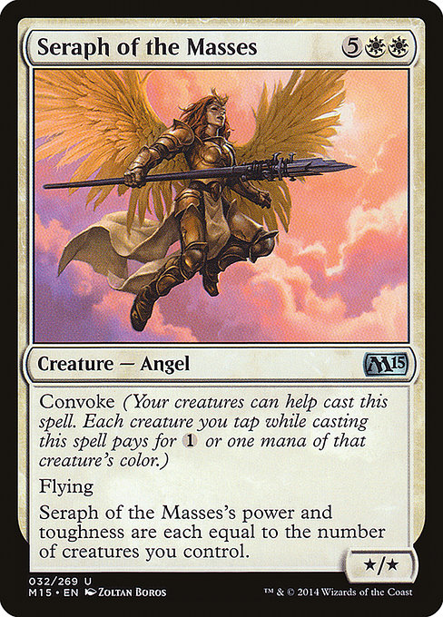 Seraph of the Masses [Magic 2015] | Galactic Gamez