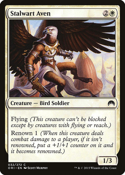 Stalwart Aven [Magic Origins] | Galactic Gamez