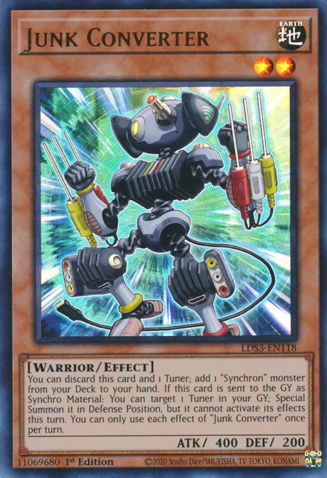 Junk Converter [LDS3-EN118] Ultra Rare | Galactic Gamez