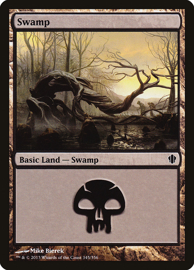 Swamp (345) [Commander 2013] | Galactic Gamez
