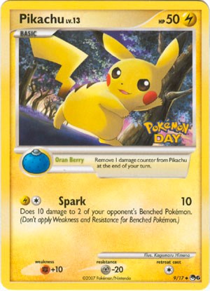 Pikachu (9/17) (Pokemon Day) [POP Series 6] | Galactic Gamez