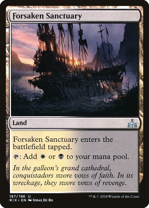 Forsaken Sanctuary [Rivals of Ixalan] | Galactic Gamez