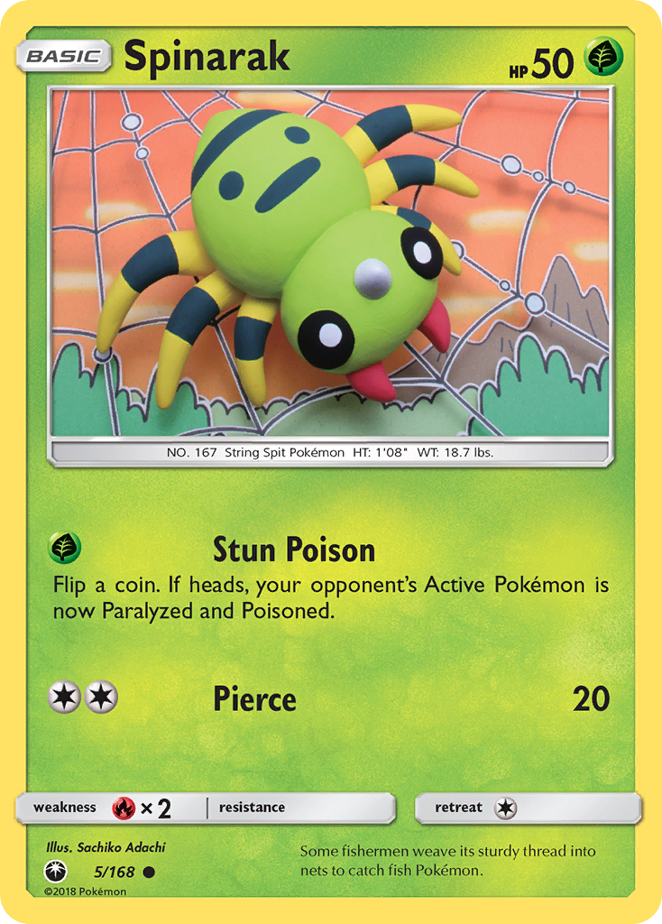 Spinarak (5/168) [Sun & Moon: Celestial Storm] | Galactic Gamez