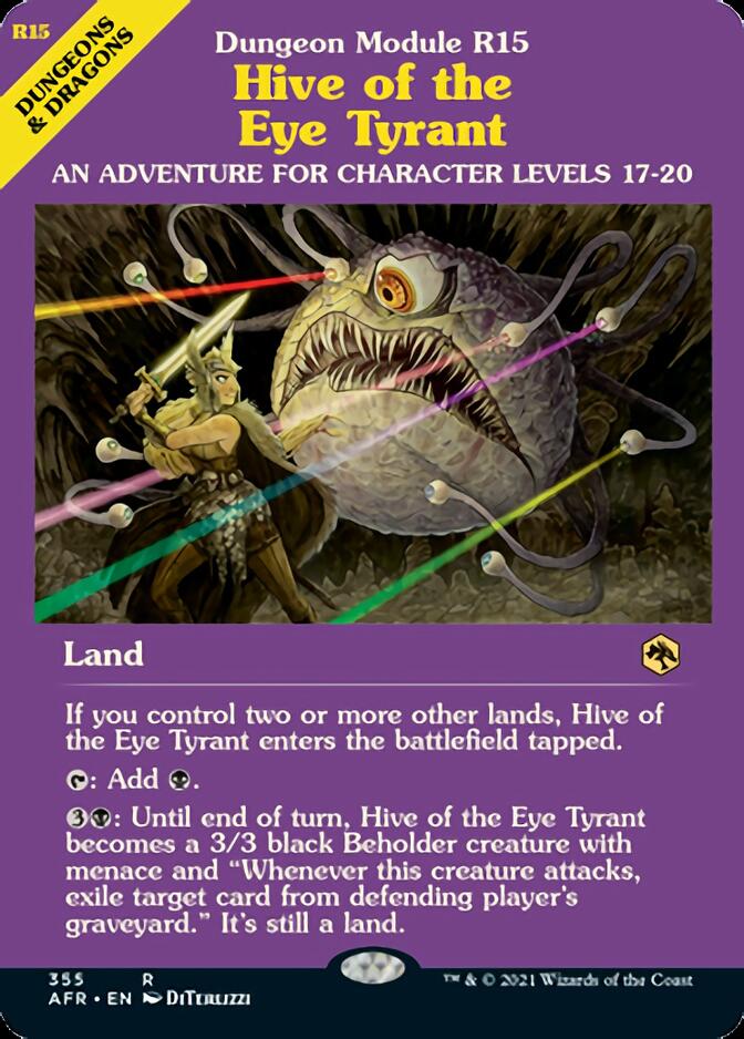 Hive of the Eye Tyrant (Dungeon Module) [Dungeons & Dragons: Adventures in the Forgotten Realms] | Galactic Gamez