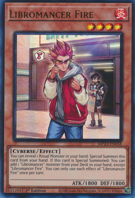 Libromancer Fire [MP23-EN058] Ultra Rare | Galactic Gamez