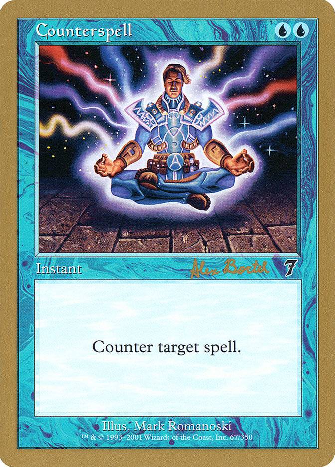 Counterspell (Alex Borteh) (7ED) [World Championship Decks 2001] | Galactic Gamez