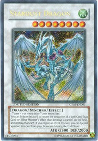 Stardust Dragon [CT05-EN001] Secret Rare | Galactic Gamez