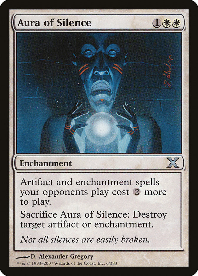 Aura of Silence [Tenth Edition] | Galactic Gamez