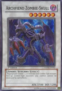 Archfiend Zombie-Skull [ANPR-EN042] Super Rare | Galactic Gamez