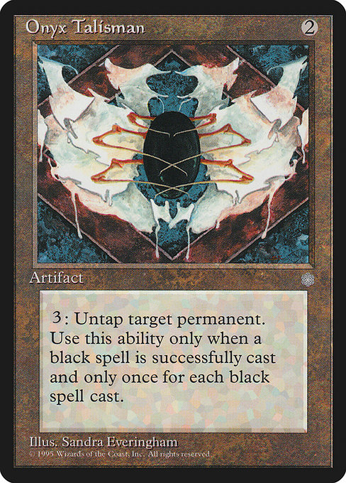 Onyx Talisman [Ice Age] | Galactic Gamez