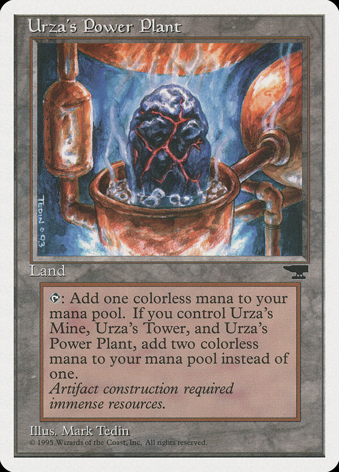 Urza's Power Plant (Boiling Rock) [Chronicles] | Galactic Gamez