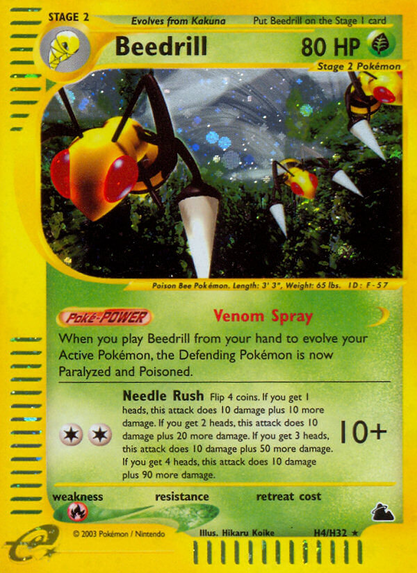 Beedrill (H4/H32) [Skyridge] | Galactic Gamez