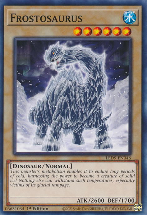 Frostosaurus [LED9-EN046] Common | Galactic Gamez