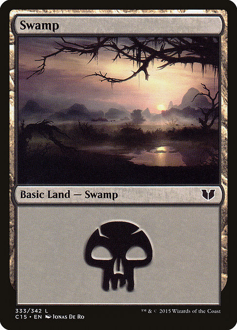 Swamp [Commander 2015] | Galactic Gamez