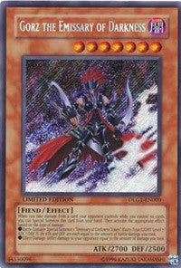 Gorz the Emissary of Darkness [DLG1-EN000] Secret Rare | Galactic Gamez