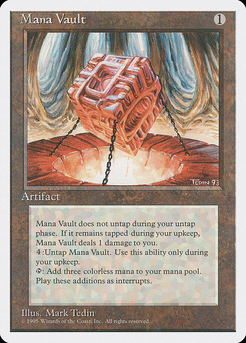 Mana Vault [Fourth Edition] | Galactic Gamez