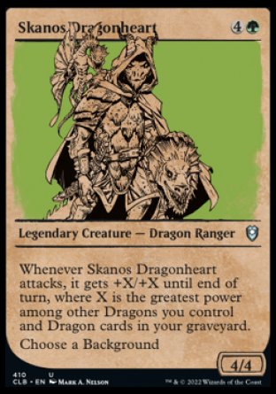 Skanos Dragonheart (Showcase) [Commander Legends: Battle for Baldur's Gate] | Galactic Gamez