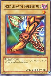 Right Leg of the Forbidden One [DLG1-EN018] Common | Galactic Gamez