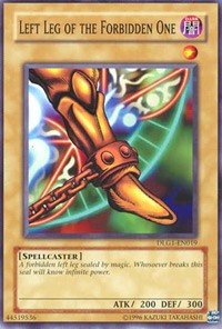 Left Leg of the Forbidden One [DLG1-EN019] Common | Galactic Gamez