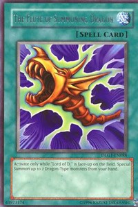 The Flute of Summoning Dragon [DLG1-EN088] Rare | Galactic Gamez