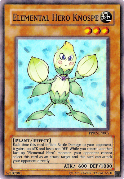 Elemental Hero Knospe [PP02-EN005] Super Rare | Galactic Gamez