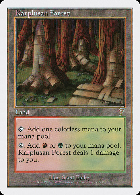 Karplusan Forest [Seventh Edition] | Galactic Gamez