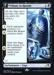 Tribute to Horobi // Echo of Death's Wail [Kamigawa: Neon Dynasty Prerelease Promos] | Galactic Gamez