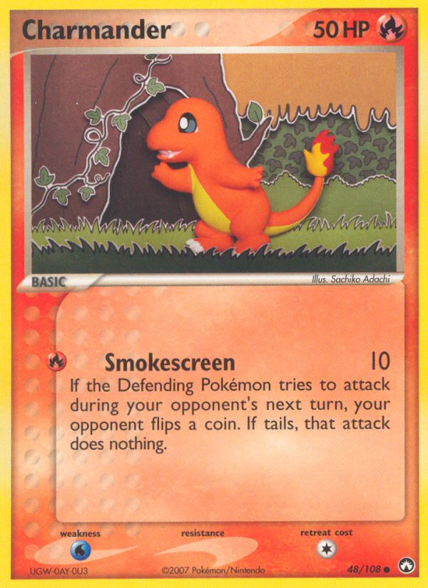 Charmander (48/108) [EX: Power Keepers] | Galactic Gamez