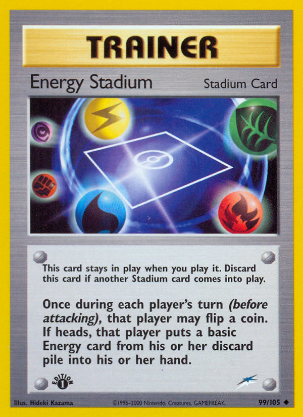 Energy Stadium (99/105) [Neo Destiny 1st Edition] | Galactic Gamez