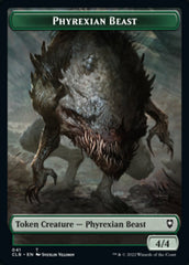 Phyrexian Beast // Wurm Double-sided Token [Commander Legends: Battle for Baldur's Gate Tokens] | Galactic Gamez