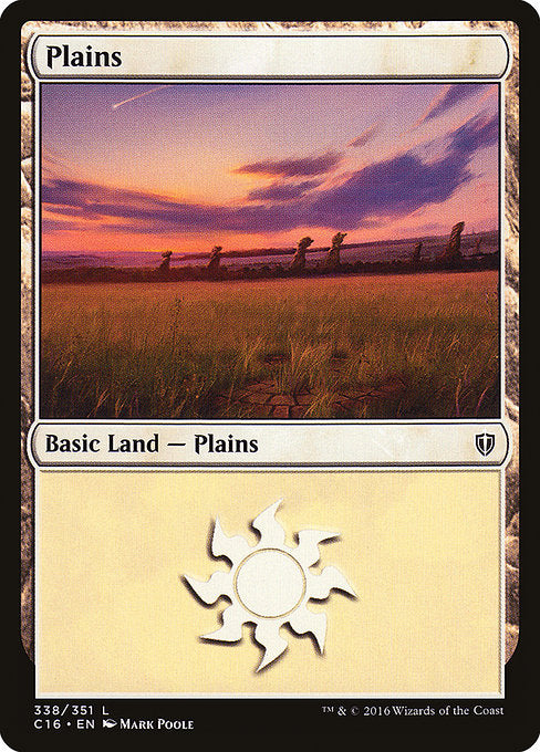 Plains [Commander 2016] | Galactic Gamez