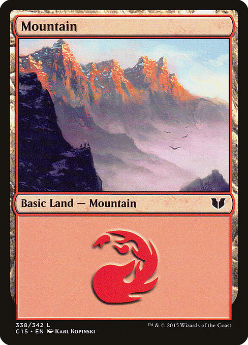 Mountain [Commander 2015] | Galactic Gamez