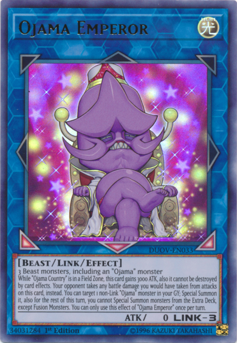 Ojama Emperor [DUOV-EN033] Ultra Rare | Galactic Gamez