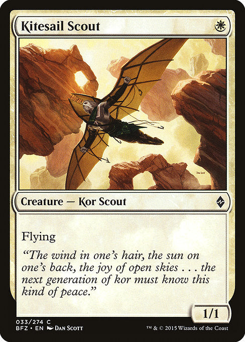 Kitesail Scout [Battle for Zendikar] | Galactic Gamez