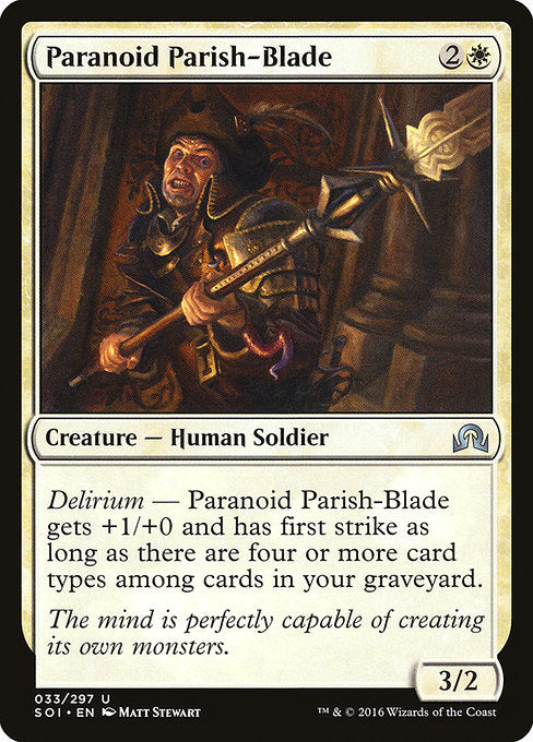 Paranoid Parish-Blade [Shadows over Innistrad] | Galactic Gamez