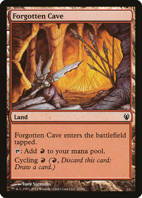 Forgotten Cave [Duel Decks: Izzet vs. Golgari] | Galactic Gamez