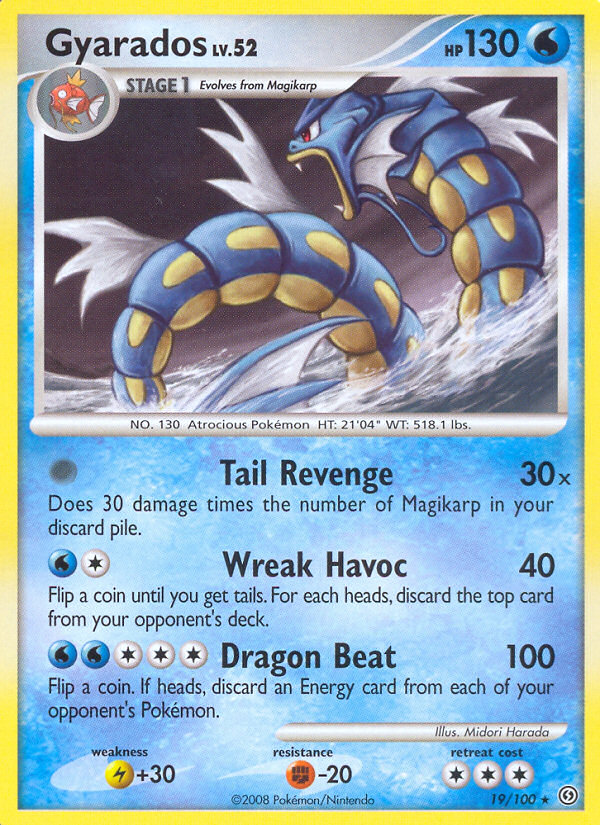 Gyarados (19/100) [Diamond & Pearl: Stormfront] | Galactic Gamez