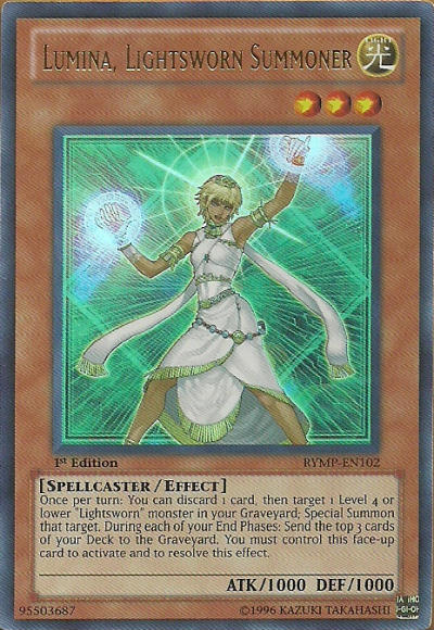 Lumina, Lightsworn Summoner [RYMP-EN102] Ultra Rare | Galactic Gamez