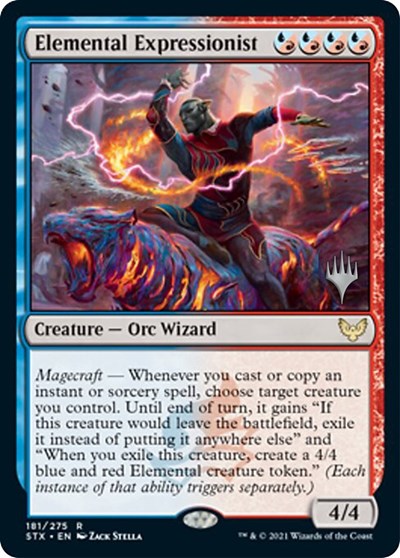 Elemental Expressionist (Promo Pack) [Strixhaven: School of Mages Promos] | Galactic Gamez