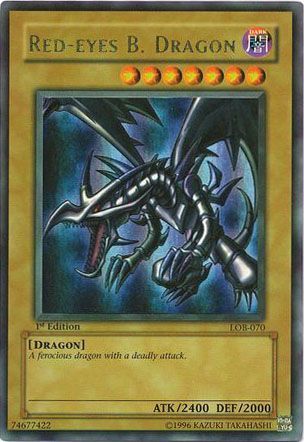 Red-Eyes B. Dragon [LOB-070] Ultra Rare | Galactic Gamez