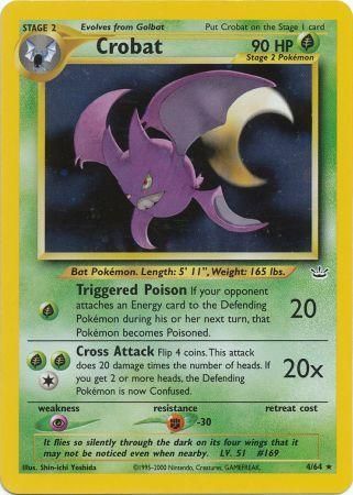 Crobat (4/64) [Neo Revelation Unlimited] | Galactic Gamez