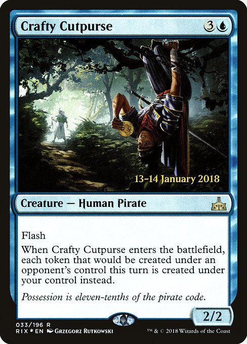 Crafty Cutpurse [Rivals of Ixalan Promos] | Galactic Gamez