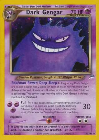 Dark Gengar (6/105) [Neo Destiny Unlimited] | Galactic Gamez